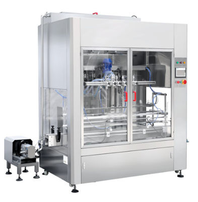 Aotomatic 6 pijp het vullen machine