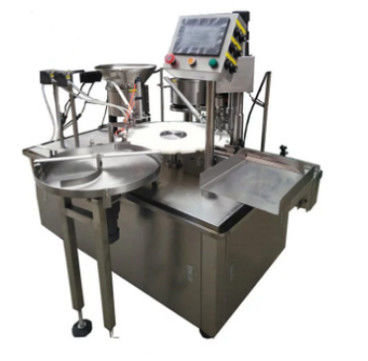 1.2KW vullende Verpakkingsmachine, Automatische Lineaire het Afdekken van 3000bph Machine