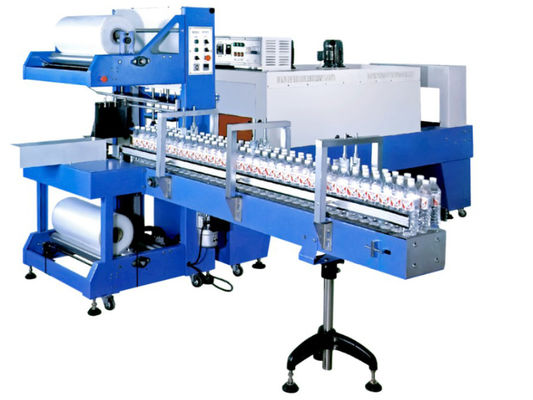 20KW flessenvullen het Afdekken de Machine, Automatische 1.2T krimpt Verpakkende Machine