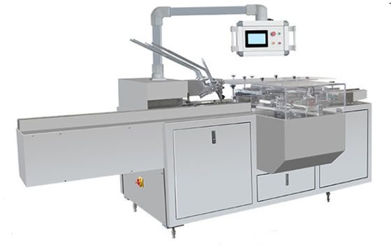 90box/min semi Automatisch Kartonnerend Machine1.5kw Roestvrij staal