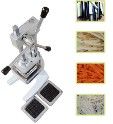 Hand plantaardige strooksnijmachine