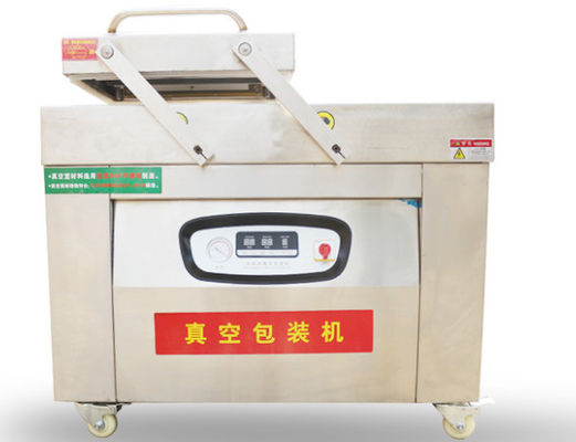 Workshop het Vullen Verpakkingsmachine, Dubbele de Kamer Vacuüm Verpakkende Machine van 20m3/h