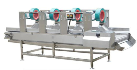 Machine 500kg/h van het trompet de Luchtdroge Voedsel voor het Vlees van de Fruitgroente