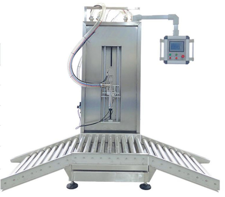 200L kies Hoofd het Vullen Verpakkende Machine 150bph voor Vloeibare Materialen uit