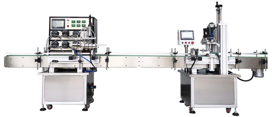 Het peristaltische PLC van de Pomp Vloeibare Vullende Machine Controle het Uitdelen Afdekken