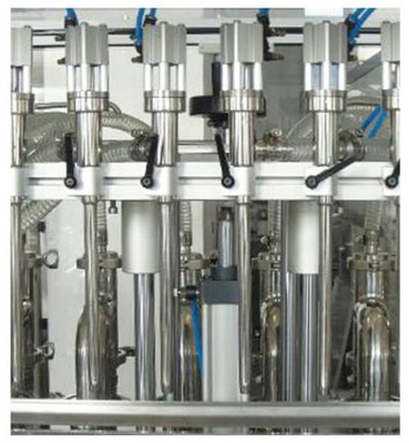 12 hoofd Zelf Stromende het Vullen Verpakkingsmachine 3000bph 500W