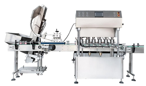 Automatische Lineaire Vacuüm het Afdekken Machine 50bots/Min 1500W