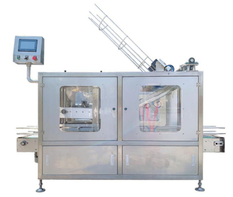 Het Type van kruippakjerol Plastic het Afdekken Machine 2Kw met 300mm Vat