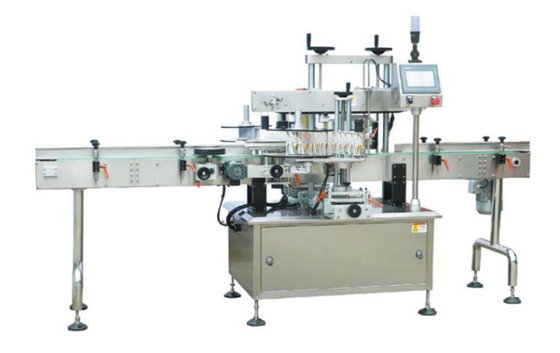 Vierkante de Sticker van de Oliefles Etiketteringsmachine 2.5w 200pcs/Min