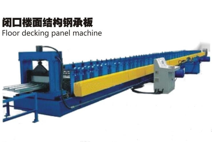 Stalen Vloer Decking Rolvormmachine Gesloten Type 1000mm