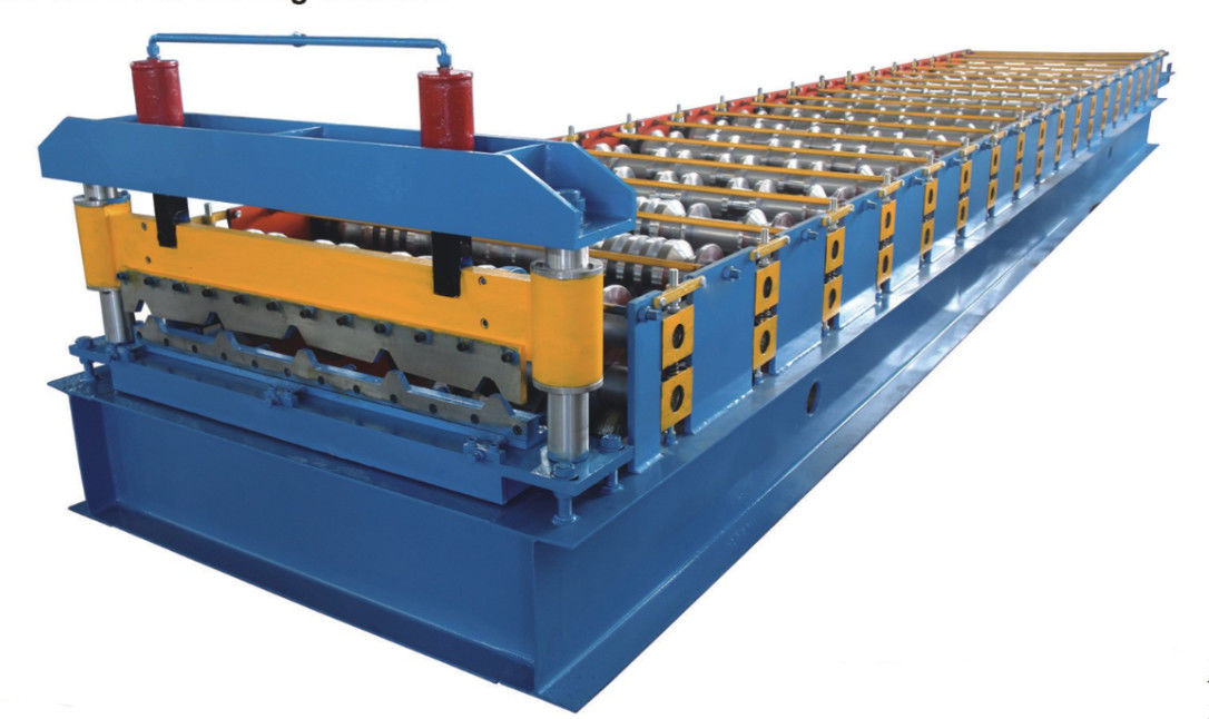 840 het Broodje die van het Dakwerkblad Machine, Blauw Golfdakblad vormen die Machine maken