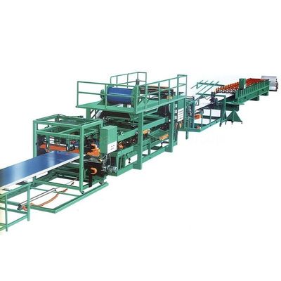 20T groen Sandwichcomité Broodje die Machinemateriaal 6m/min vormen
