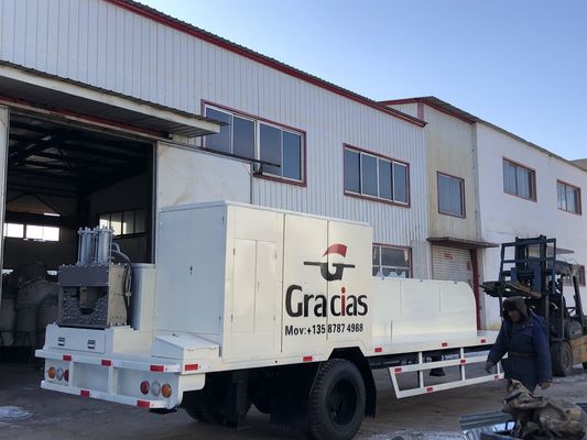 Van de de Tegelmachine 13m/min van het boogsteen Met een laag bedekte Dak de Schokabsorptie