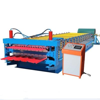 ISO-het Broodje dat van het Kleurenstaal Machine 5T voor het Comité van de Daktegel vormt